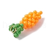 Glass Seed Beads Pendants PALLOY-MZ00458-01-4