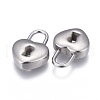 304 Stainless Steel Pendants STAS-F249-22P-02-2