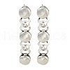 Non-Tarnish 304 Stainless Steel Stud Earrings EJEW-S229-09P-1