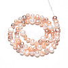 Natural Cultured Freshwater Pearl Beads Strands PEAR-N014-05M-3