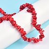 Natural Magnesite Beads Strands TURQ-P001-02A-13-5