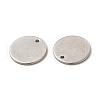Non-Tarnish 304 Stainless Steel Charms STAS-L207-24C-P-2