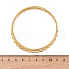 5Pcs 304 Stainless Steel Bangle Set for Women BJEW-S162-01A-G-5