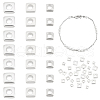  75Pcs 3 Styles 925 Sterling Silver Beads FIND-PH0023-43-1