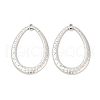 Oval Tibetan Style Alloy Pendants FIND-M082-03AS-1
