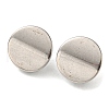 Non-Tarnish 304 Stainless Steel Stud Earring Findings STAS-P326-01P-2