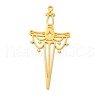 201 Stainless Steel Big Pendants X-STAS-E175-05G-1