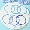 Gradient Color Glass Seed Beaded Stretch Bracelet Sets BJEW-MZ00101-01-2