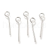 Brass Eye Pins KK-H502-02B-S-1