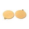 201 Stainless Steel Pendants STAS-K251-006G-2