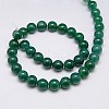 Natural Agate Beads Strands G-G583-14mm-11-2