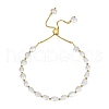 Natural Freshwater Pearls Beaded Bracelets BJEW-I314-142-1