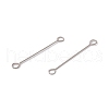 Non-Tarnish 304 Stainless Steel Connector Charms STAS-G291-03C-P-2