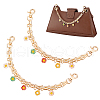   2Pcs Iron Chain Purse Strap Extenders AJEW-PH0018-09-1