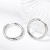 Tarnish Resistant 201 Stainless Steel Huggie Hoop Earrings Findings STAS-F149-33P-A-1