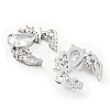 Brass Micro Pave Cubic Zirconia Charm KK-E090-29P-2