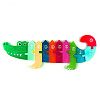 Crocodiles DIY Puzzle Silicone Molds DIY-G046-18-1