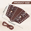 Imitation Leather Magician Potion Bottle Arm Guard AJEW-WH0080-11A-2