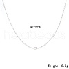 Brass Micro Pave Cubic Zirconia Necklaces for Women QH4759-2-1