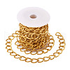 Aluminium Twisted Chains Curb Chains CHA-TA0001-05G-1
