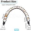 Marble Pattern Acrylic Beaded Bag Straps DIY-WH0304-351-5