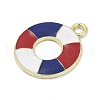 Independence Day Alloy Enamel Pandants PALLOY-V001-07H-2