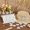 Fingerinspire 7.5 Yards Polyester Lace Trim DIY-FG0006-84B-5