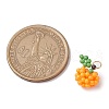 Glass Seed Beaded Pendants PALLOY-MZ00482-2