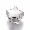 304 Stainless Steel European Beads STAS-O097-92C-2
