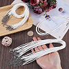 SOFPLATE 50Pcs Waxed Imitation Leather Cord Necklace Makings MAK-SP0001-04A-3