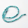 Natural Ocean White Jade Bead Strands G-G916-6mm-04-2