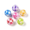 Opaque Acrylic Beads OACR-Z020-22A-1