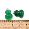 Natural Green Onyx Agate Cabochons G-Q018-01E-3