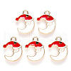 Alloy Enamel Pendants ENAM-S121-008-2