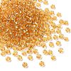 6/0 Transparent Glass Round Seed Beads X-SEED-J010-F6-22B-4