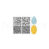 Silicone Clay Texture Mat AJEW-WH0447-027-9