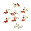 Alloy Enamel Pendants WG94050-04-1