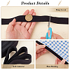 AHADERMAKER 25M Nylon Fold Over Elastic Wide Band Ribbon DIY-GA0005-60B-4