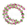 Transparent Glass Bead Strands GLAA-K070-02J-2