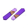 Resin & Walnut Wood Pendants RESI-N025-020-C03-3