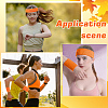 Polyester Elbow Sleeves and Headband AJEW-WH20010-49C-5