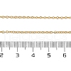 304 Stainless Steel Cable Chains Necklace for Men Women NJEW-N050-A03-G15-2
