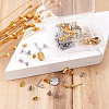 304 Stainless Steel Stud Earring Findings STAS-TA0004-38-7