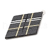Rhombus Acrylic Big Pendants Diy Earrings Accessories OACR-M028-02C-2