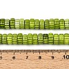 Handmade Millefiori Glass Beads Strands LAMP-T021-27B-07-4
