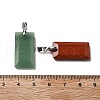 Natural Mixed Gemstone Faceted Pendants G-U031-04P-3