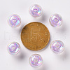 Transparent Acrylic Beads X-TACR-S152-15B-SS2114-3