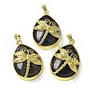 Natural Amethyst Pendants G-G900-01G-06-1