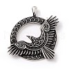 Tibetan Style 304 Stainless Steel Pendants X-STAS-P305-50AS-1