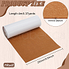 4M Polyester Felt Fabrics for Diy Sound Insulation Bback Adhesive Color Felt Cloth DIY-WH0542-46C-2